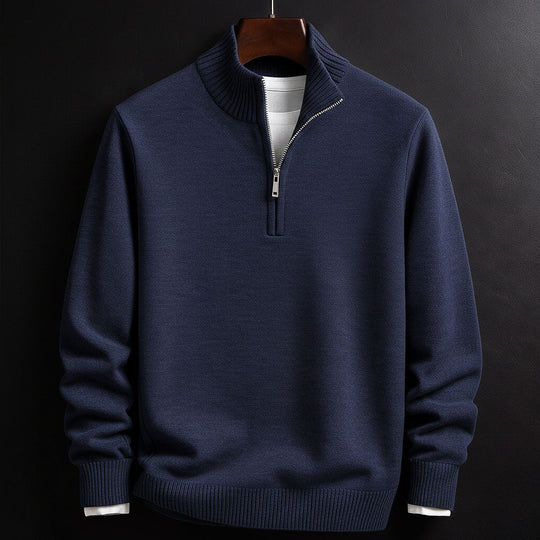 Joshua - Classic Half-Zip Sweater | By Julian & Claire Toronto