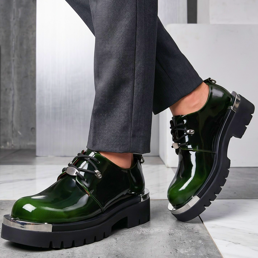 Sterling Carter Leather Derbies
