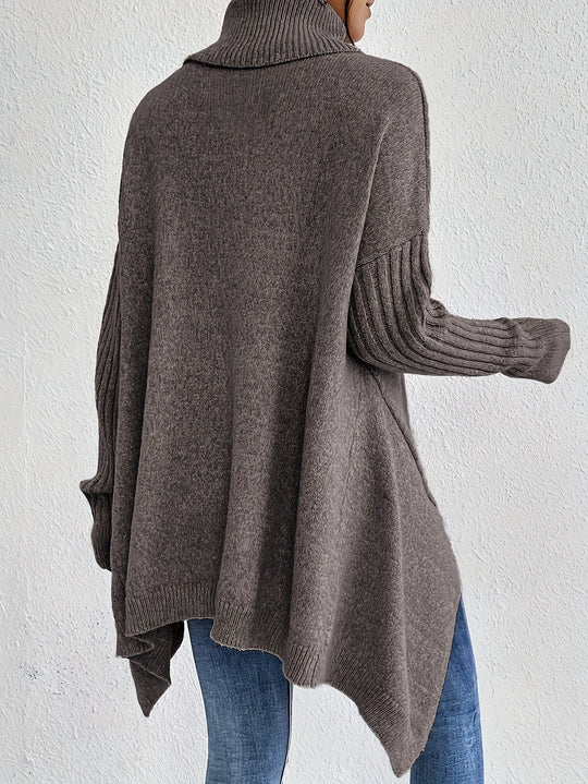 Irina | Oversized Turtleneck Sweater