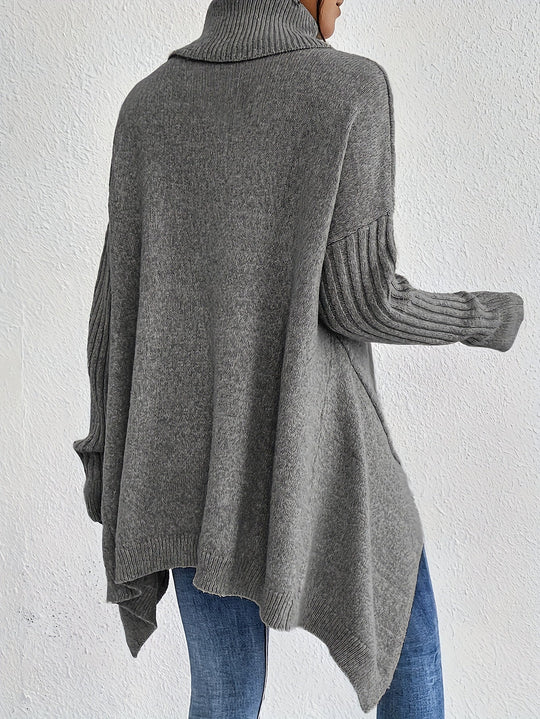 Irina | Oversized Turtleneck Sweater
