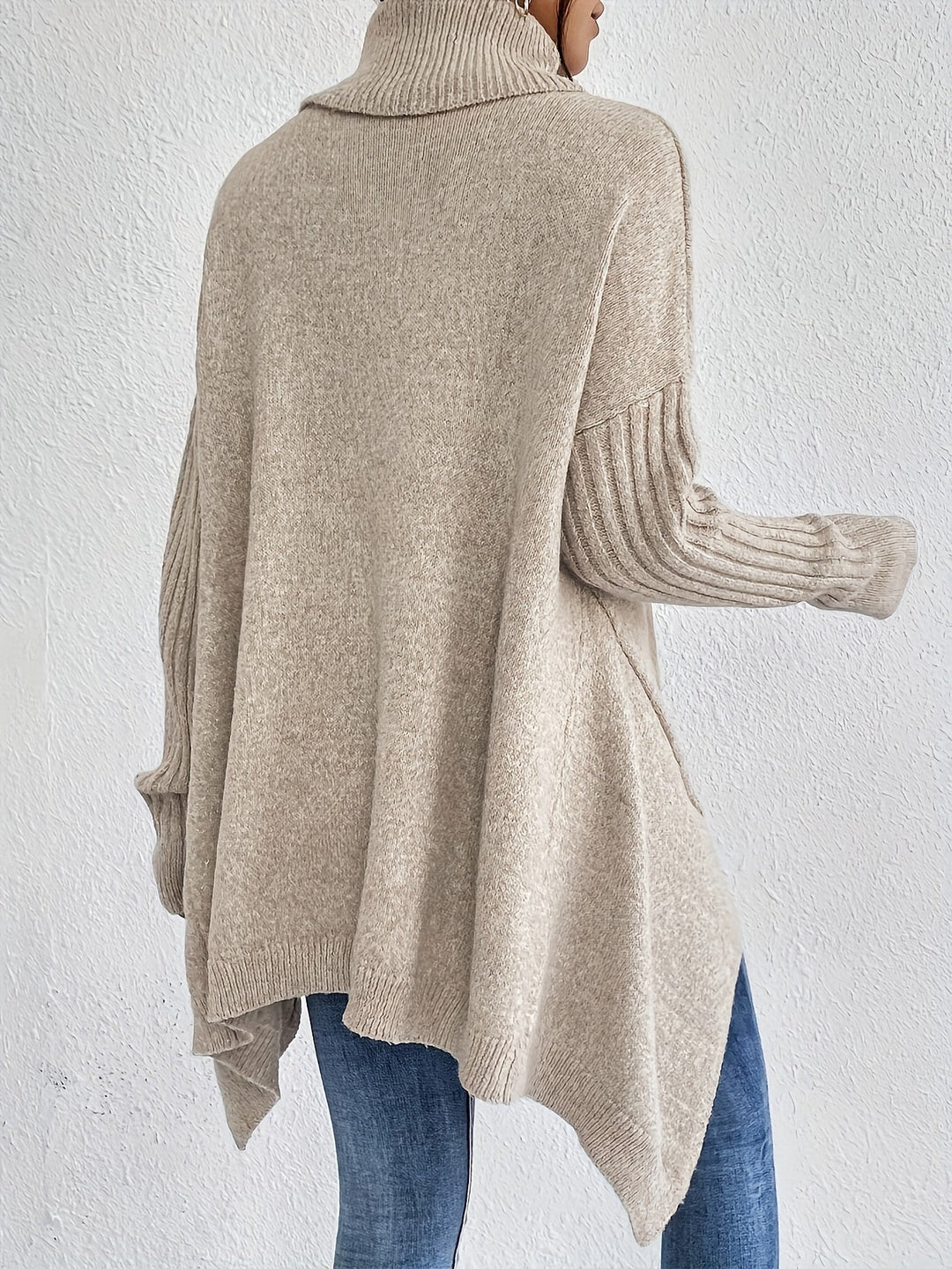 Irina | Oversized Turtleneck Sweater