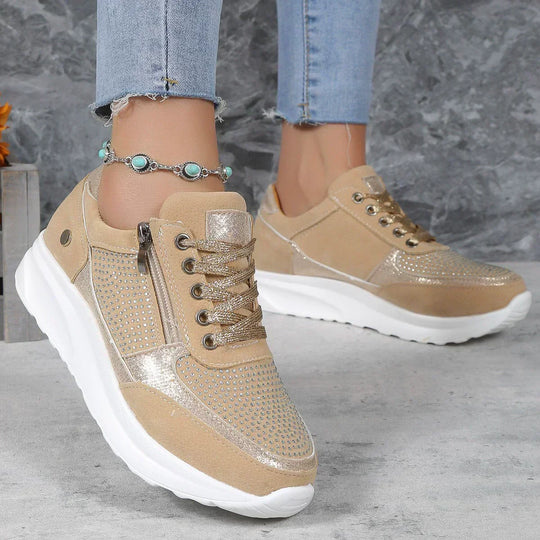 Ginette | Zip-Up Orthopedic Sneakers