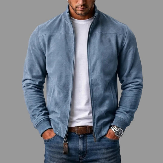 WinterField | Elegant Suede Bomber Jacket for Men (Buy 1, Get 1 FREE)