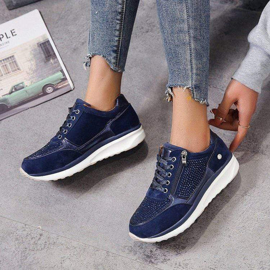 Ginette | Zip-Up Orthopedic Sneakers
