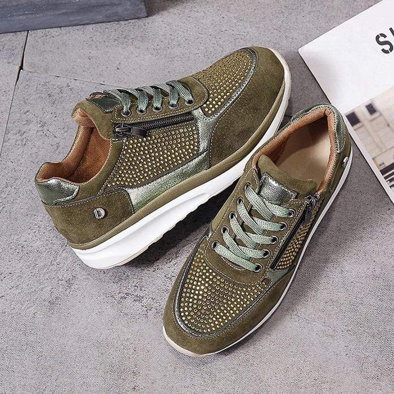 Ginette | Zip-Up Orthopedic Sneakers