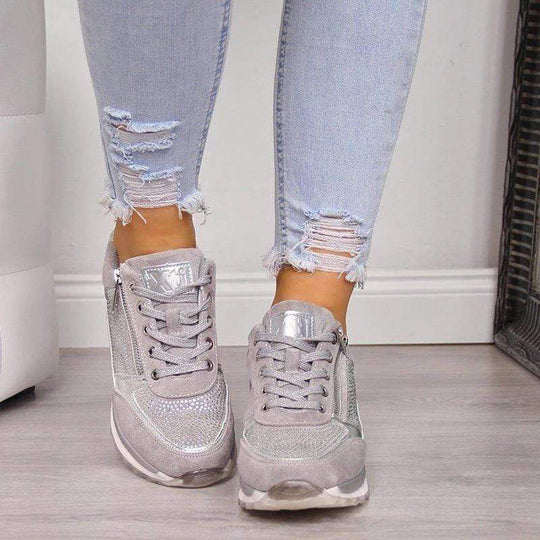 Ginette | Zip-Up Orthopedic Sneakers