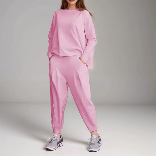 Lisa | Comfortable Two-piece Set with Round Neckline