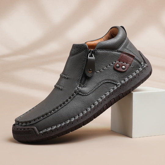 Men's Italian Leather Ankle Boots | Savoni