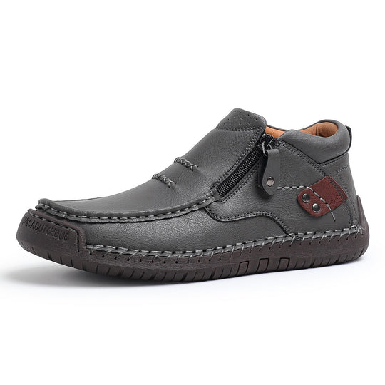 Men's Italian Leather Ankle Boots | Savoni