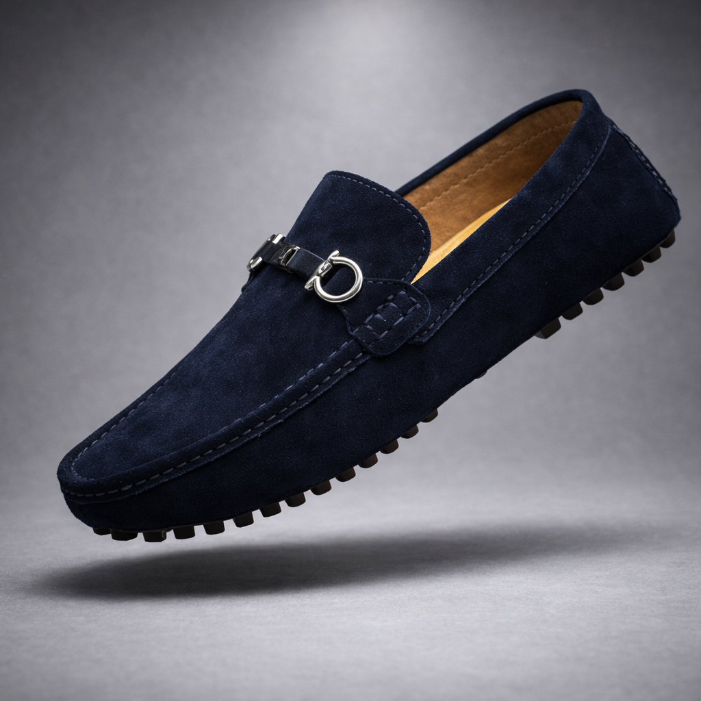 Monaco Suede Loafers
