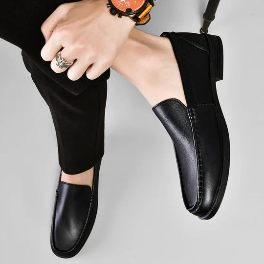 Vincent Genuine Leather Loafers
