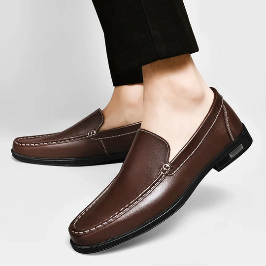 Vincent Genuine Leather Loafers