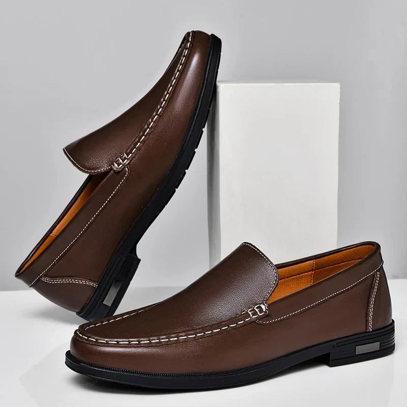 Vincent Genuine Leather Loafers