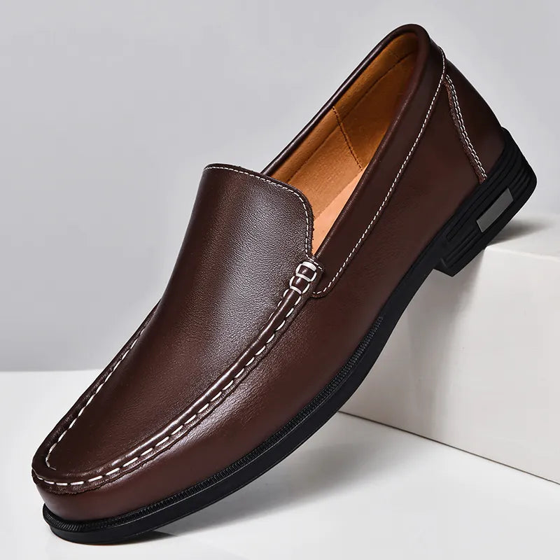 Vincent Genuine Leather Loafers