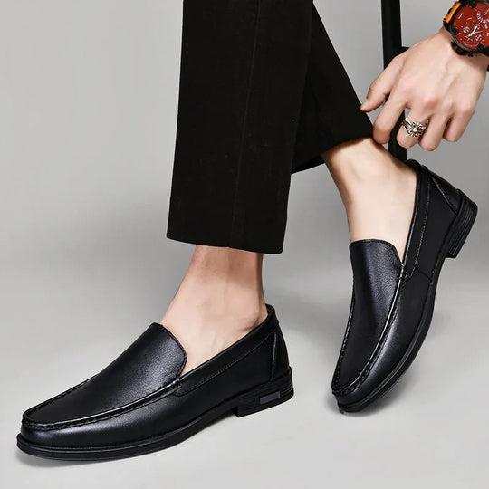 Vincent Genuine Leather Loafers