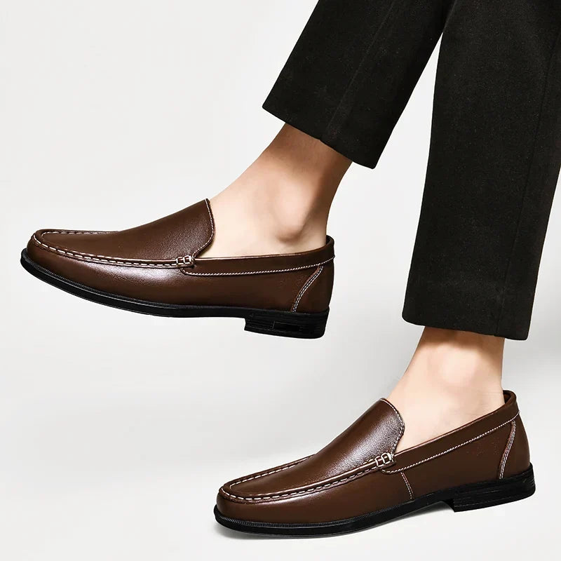 Vincent Genuine Leather Loafers