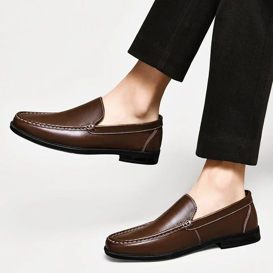 Vincent Genuine Leather Loafers