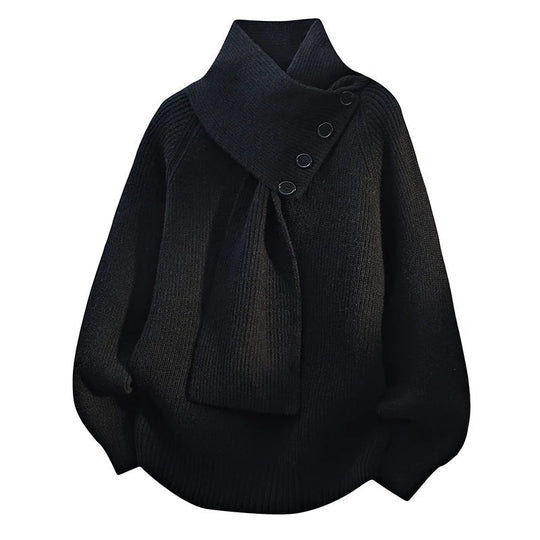 Arielle | Cozy Scarf-Neck Sweater