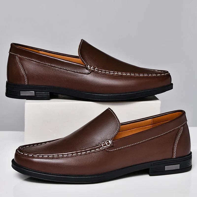 Vincent Genuine Leather Loafers