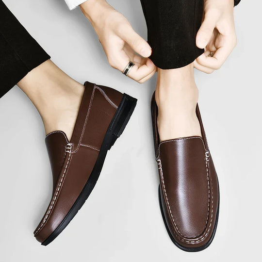 Vincent Genuine Leather Loafers