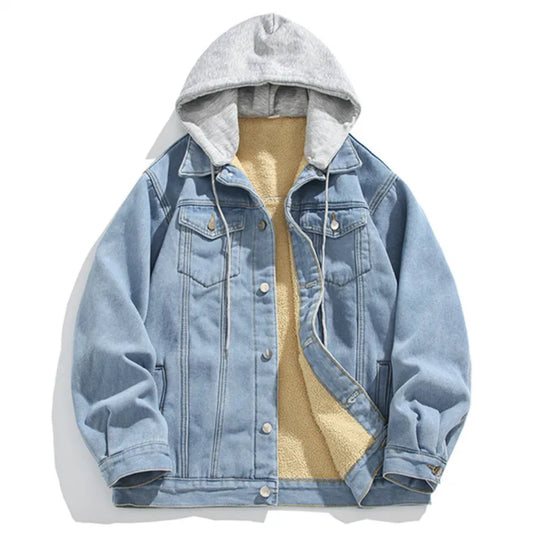 The Central Hooded Denim Jacket