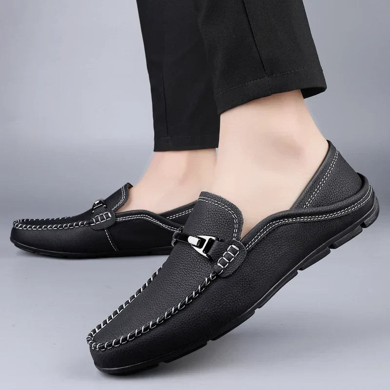 Samir Genuine Leather Loafers