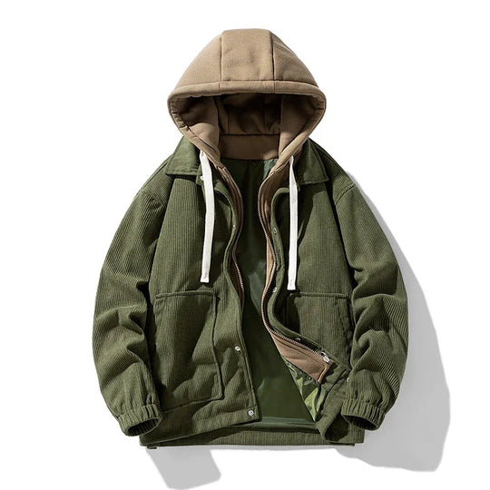 Ozarks Hooded Corduroy Jacket