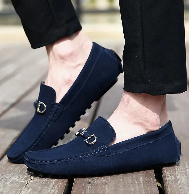 Monaco Suede Loafers