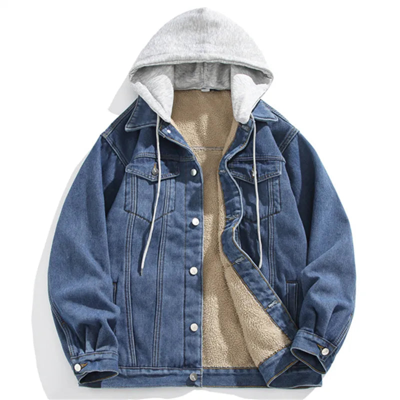 The Central Hooded Denim Jacket