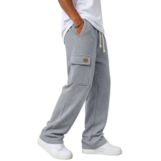 Erik - Textured Casual Cargo Pants | By Julian & Claire Toronto