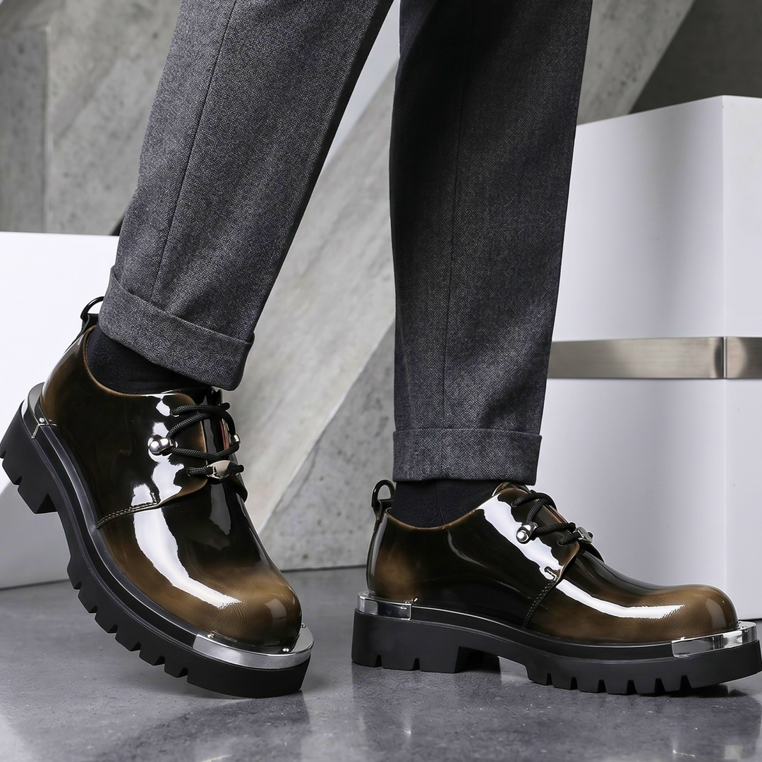 Sterling Carter Leather Derbies