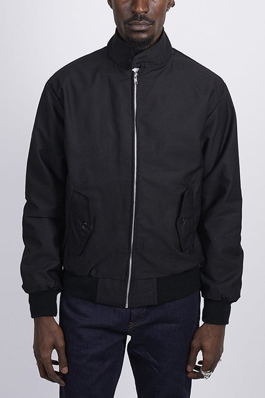Harryson | Tartan-Lined Harrington Jacket