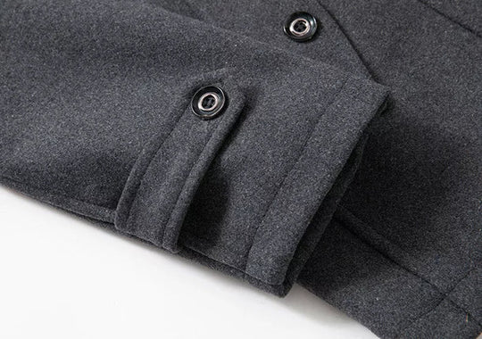 WinterField | Luxurious Double-Collar Trench Coat for Men