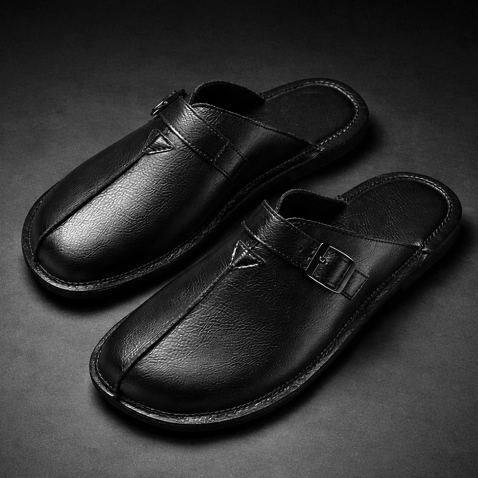 Russell Genuine Leather Mules
