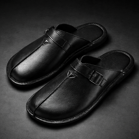 Russell Genuine Leather Mules