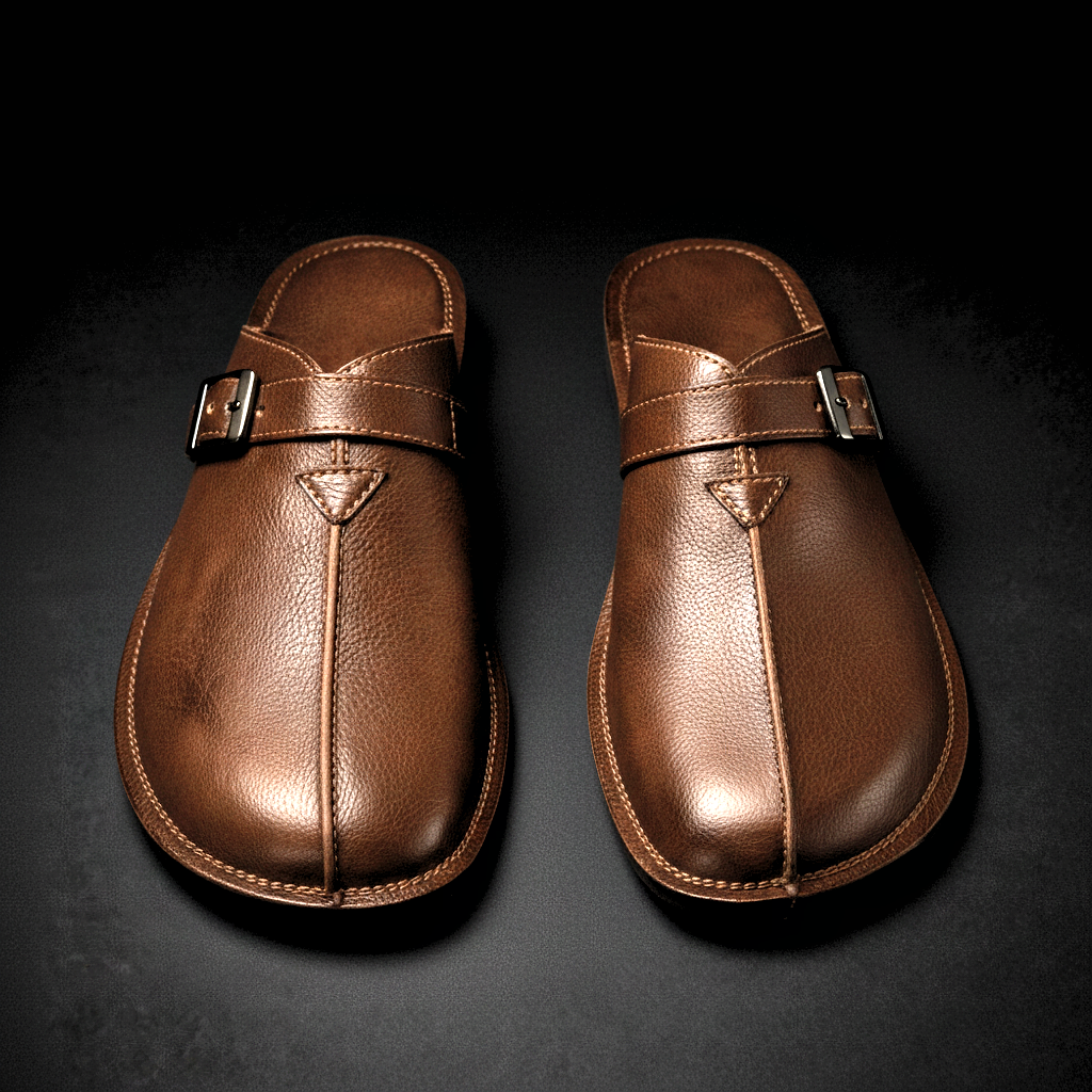Russell Genuine Leather Mules