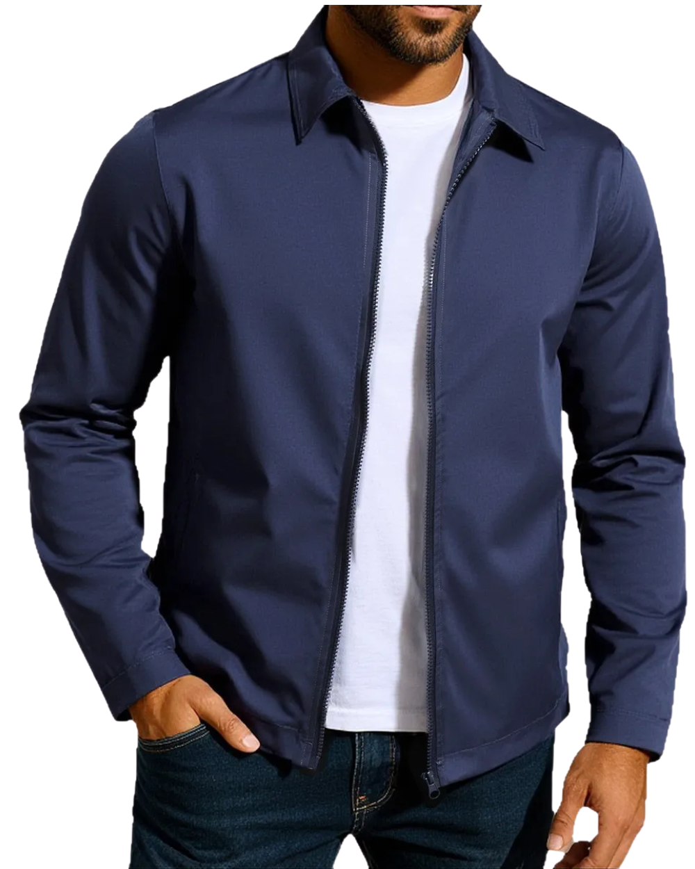 Silvio | Lightweight Zip Jacket